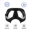 Picture of NAMSAN Dog Goggles Large Breed Dog UV Sunglasses Windproof Snowproof Dog Glasses for Long Snout Dogs, Soft Frame, Flexible Adjustable Straps, Black