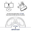 Picture of NAMSAN Dog Goggles Large Breed Dog UV Sunglasses Windproof Snowproof Dog Glasses for Long Snout Dogs, Soft Frame, Flexible Adjustable Straps, Black