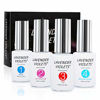 Picture of Dip-Powder Gel-Liquid-Set with Activator, Base-Top Gel and Brush Savor 0.5oz/Bot Dipping-Powder Acrylic-Nail Manicure Pedicure J775