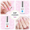 Picture of Dip-Powder Gel-Liquid-Set with Activator, Base-Top Gel and Brush Savor 0.5oz/Bot Dipping-Powder Acrylic-Nail Manicure Pedicure J775