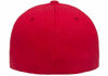 Picture of Flexfit unisex adult Cotton Twill Fitted Cap Hat, Red, Large-X-Large US