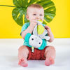 Picture of Bright Starts Snuggle & Teethe Plush Teething Baby Toy - Elephant, Crinkle Fabric, Ages 0 Months +