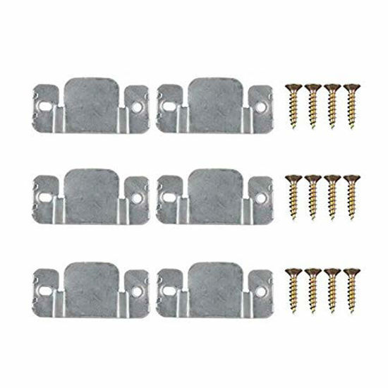 GetUSCart AKOAK 6 Pcs Metal Sectional Sofa Connectors Sectional Connectors Furniture Interlock