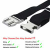 Picture of 2PCS Children Boys Zinc Alloy Belts - Easy Clasp Adjustable Buckle Belt for Toddlers Boys Girls (Navy Blue/Black)