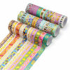 Picture of 30 Rolls Gold Foil Washi Tape - 15mm Wide Japanese Masking Tape for Scrapbook, Bullet Journal, Planner, Arts & Crafts