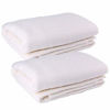 Picture of Tosnail Pack of 2 Sheets 45-Inch x 60-Inch Soft Natural Cotton Batting for Quilts, Craft and Wearable Arts