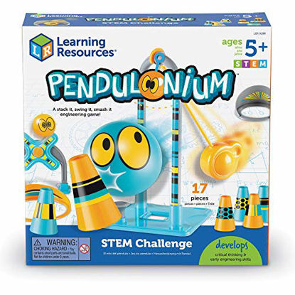 Picture of Learning Resources Pendulonium STEM Challenge, Kids Pendulum Game, 16 Pieces, Ages 5+