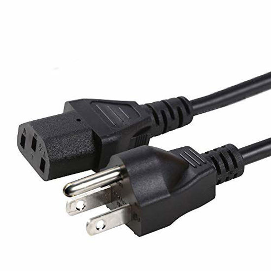 Vizio VX32L VW32L VX37L VW26L VU32L VO37L VA6 VMM26 Smart LCD TV 3 Prong Power Cord Cable Replacement for Vizio TV 