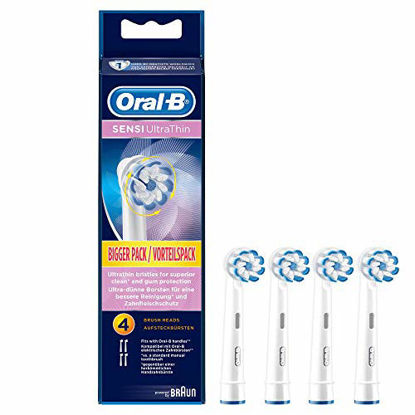 Picture of Oral-B Sensi Ultrathin Toothbrush Heads Pack of 4
