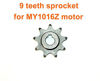 Picture of L-FASTER 9 Tooth Sprocket for Bike Motor MY1016Z Unitemotor MY1018 Original 9T Sprocket Scooter Engine Sprocket for 410