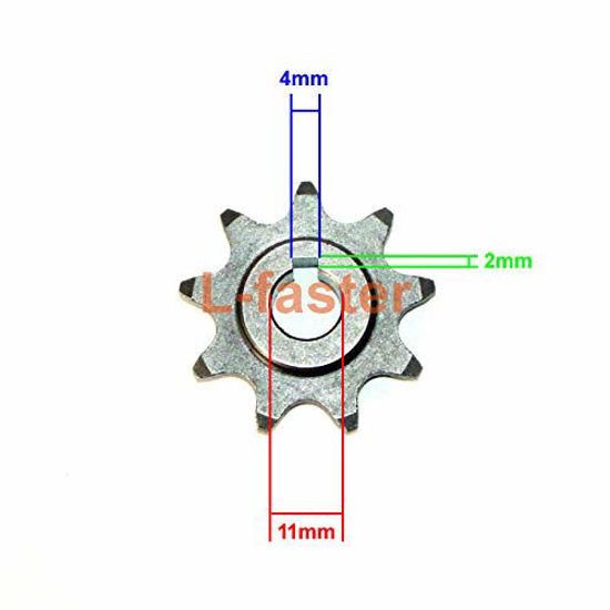 L-faster Unite Motor 1016Z 1018 13 Rack Motoriduttore per bicicletta ordinaria pignone a 13 denti
