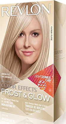 Picture of Revlon Colorsilk Color Effects Frost and Glow Hair Highlights, At-Home Hair Dye Kit for Natural, Color-Treated & Permed Hair, Platinum, 1 Count