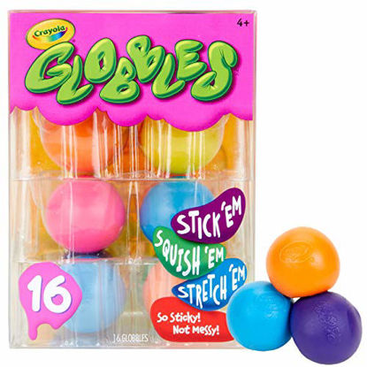 Picture of Crayola Globbles 16 Count, Squish & Fidget Toys, Gift for Kids, Age 4, 5, 6, 7, 8