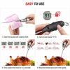 Picture of ThermoPro TP-02S Instant Read Meat Thermometer Digital Cooking Food Thermometer with Super Long Probe for Grill Candy Kitchen BBQ Smoker Oven Oil Milk Yogurt Temperature