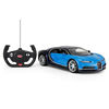 Picture of Licensed RC Car 1:14 Scale Bugatti Chiron | Rastar Radio Remote Control 1/14 RTR Super Sports Car Model Blue