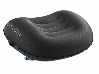 Picture of Trekology Ultralight Inflatable Camping Travel Pillow - ALUFT 2.0 Compressible, Compact, Comfortable, Ergonomic Inflating Pillows for Neck & Lumbar Support While Camp, Hiking, Backpacking