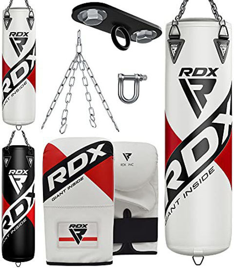 RDX CBR 5ft 4in1 Heavy Boxing Punch Bag  Mitts Set  RDX Sports US