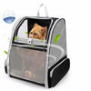 Picture of LOLLIMEOW Pet Carrier Backpack for Dogs and Cats,Puppies,Fully Ventilated Mesh,Airline Approved,Designed for Travel, Hiking, Walking & Outdoor Use