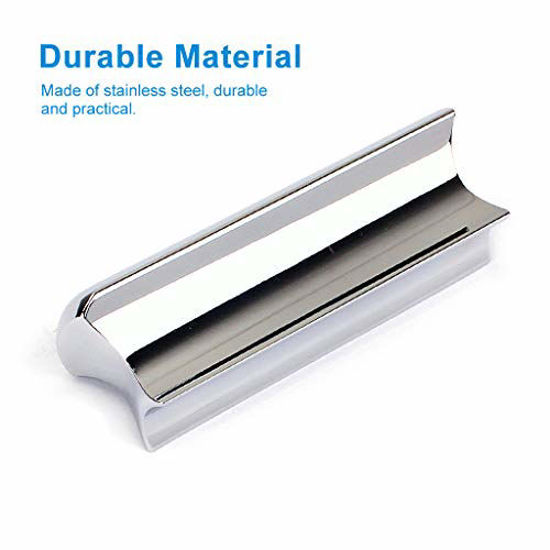 GetUSCart Alnicov Stainless Steel Guitar Slide Tone Bar for Dobro, Lap