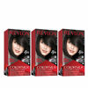 Picture of REVLON Colorsilk Beautiful Color Permanent Hair Color with 3D Gel Technology & Keratin, 100% Gray Coverage Hair Dye, 11 Soft Black, 4.4 oz (Pack of 3)