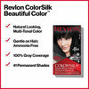 Picture of REVLON Colorsilk Beautiful Color Permanent Hair Color with 3D Gel Technology & Keratin, 100% Gray Coverage Hair Dye, 11 Soft Black, 4.4 oz (Pack of 3)
