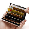Picture of RFID Credit Card Holder Metal Wallet Slim Credit Card Case Protector Business Card Holder for Men or Women