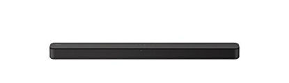 Picture of Sony S100F 2.0ch Soundbar with Bass Reflex Speaker, Integrated Tweeter and Bluetooth, (HTS100F), easy setup, compact, home office use with clear sound black