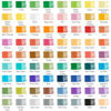 Picture of 72 Watercolor Pencils Professional, Numbered, with a Brush and Metal Box - 72 Water Color Pencils for Adults and Adult Coloring Books - Watercolor Pencil for Kids, Colored Pencils, Art Set