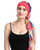Picture of FocusCare Soft Pre-Tied Cancer Scarves Long Headwraps Bandana Tichel for Chemo Patients