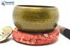 Picture of 5.5" Tibetan Singing Bowl-Hand Hammered Yoga, Meditation, Sound Bath & Mindfulness ~ Great vibration for body Therapy ~ Included Mallet, Silk Cushion & Tingsha Cymbals
