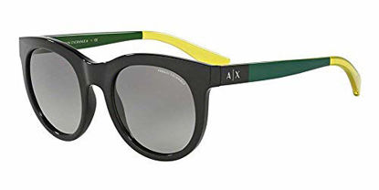 Picture of A|X Armani Exchange AX4053S Sunglasses 815811-51 - Black Frame, Grey Gradient