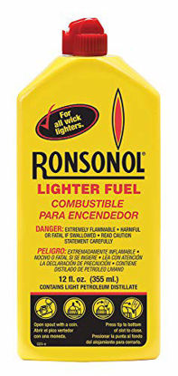 Picture of Ronson 12 Ounce Ronsonol Lighter Fuel , Yellow