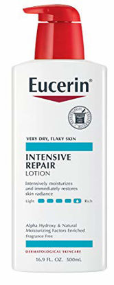 Picture of Eucerin Intensive Repair Lotion - Rich Lotion for Very Dry, Flaky Skin - Use After Washing With Hand Soap - 16.9 Fl Oz