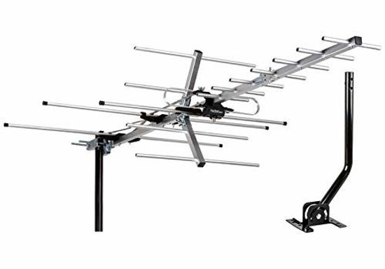 Picture of [Newest 2020] Five Star TV Antenna Indoor/Outdoor Yagi Satellite HD Antenna with up to 200 Mile Range - Attic or Roof Mount TV Antenna, Long Range Digital OTA Antenna for 4K 1080P with Mounting Pole