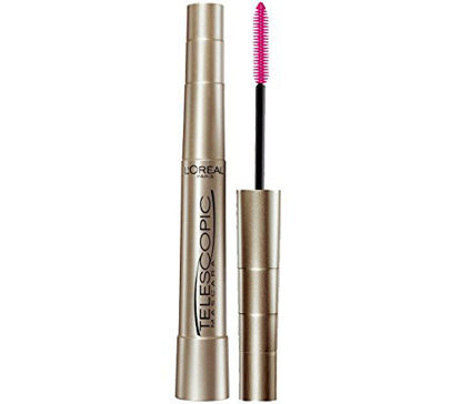 Picture of L'Oreal Paris Makeup Telescopic Original Lengthening Mascara, Blackest Black, 0.27 Fl Oz (1 Count)
