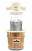 Picture of Elite Gourmet EIM-924L 4 quart Old Fashioned Electric Ice Cream Maker, Pine Bucket