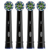 Picture of Oral-b Crossaction Electric Toothbrush Replacement Brush Head Refills, Black, 4 Count