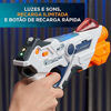 Picture of AlphaPoint Nerf Laser Ops Pro Toy Blasters - Includes 2 Blasters & 2 Armbands - Light & Sound FX - Health & Ammo Indicators - for Kids, Teens & Adults