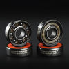 Picture of TwoLions High Rev 608RS Hybrid Black Ceramic Bearings for Inline Skate or Skateboard or Scooter (Pack of 8)