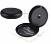 Picture of (2 Pack) Retainer Case,Solid Orthodontic Retainer Case-Black