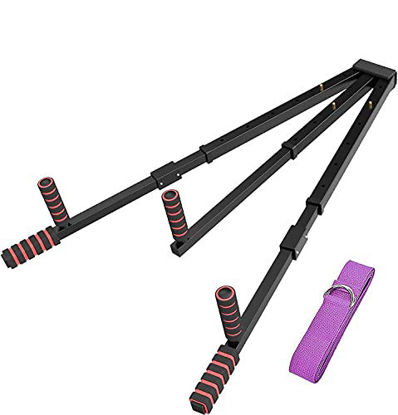 Picture of AmazeFan Leg Stretcher, 3 Bar Leg Split Stretching Machine, Flexibility Stretching Equipment for Ballet, Yoga, Dance, Martial Arts, MMA, Home Gym Exercise(2020 Upgrade)