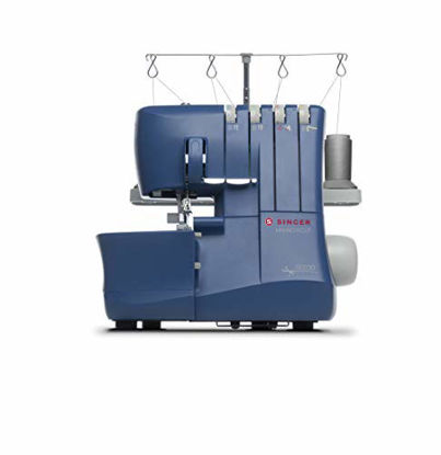 Picture of SINGER | Making The Cut S0230 Serger 4 Thread, Differential Feed, 1300 Stitches Per Min-Sewing Made Easy Serger, Blue
