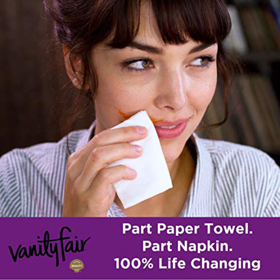 GetUSCart Vanity Fair Everyday Extra Absorbent Premium Paper Napkin