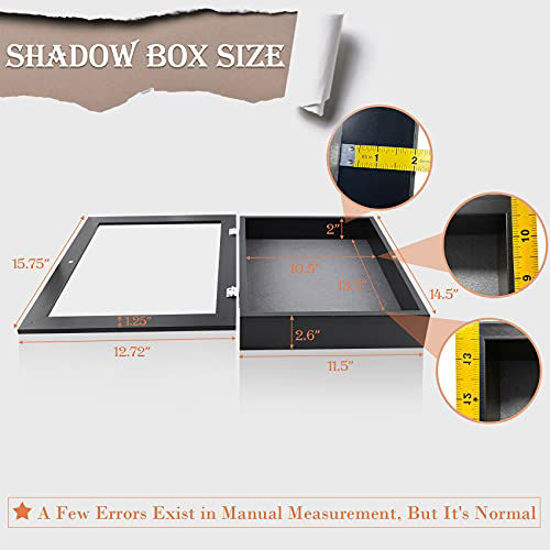 GetUSCart- Golden State Art, Shadow Box Frame Display Case, 2-inch ...
