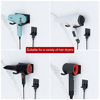 Picture of Hair Dryer Holder,FLE Blow Dryer Holder Wall Mounted Fit for Most Hair Dryers