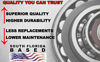 Picture of (10 Pack) PGN - 608-2RS Sealed Ball Bearing - 8x22x7 - Lubricated - Chrome Steel