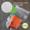 Picture of Wevac Vacuum Sealer Bags 100 Gallon 11x16 Inch for Food Saver, Seal a Meal, Weston. Commercial Grade, BPA Free, Heavy Duty, Great for vac storage, Meal Prep and Sous Vide