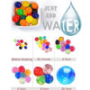 Picture of 11OZ (300 Pieces) Large Water Beads Giant Water Beads Water Gel Jelly Beads Rainbow Mix Growing Balls for Kids Sensory Toys Vase Filler Plants Wedding Home Decoration