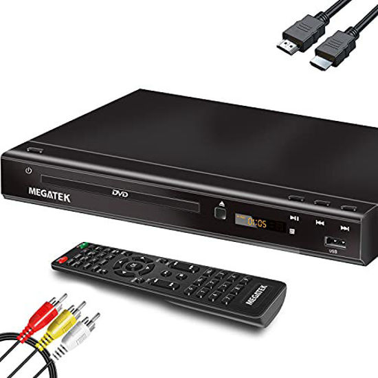 GetUSCart Megatek RegionFree DVD Player for TV with HDMI Connection