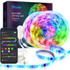 Picture of Govee 32.8FT LED Strip Lights RGBIC, WiFi Wireless Smart LED Light Strip 5050 LED Lights Sync to Music, Work with Alexa, Google Assistant, Android iOS (Not Support 5G WiFi), Waterproof 2x16.4ft